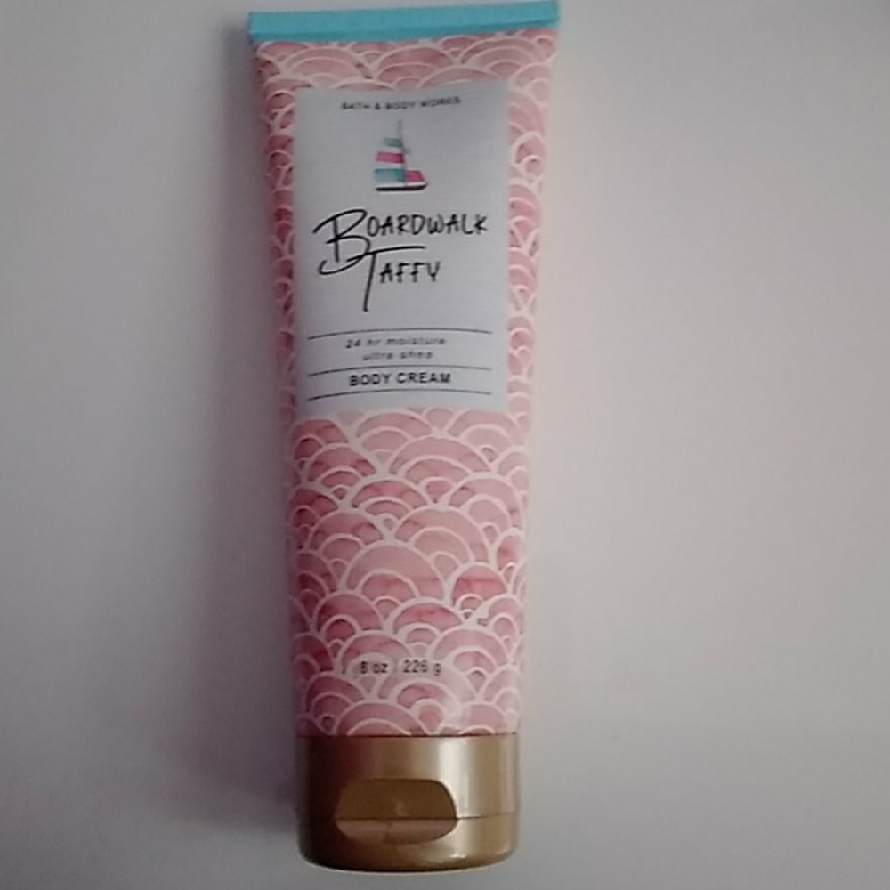 Boardwalk taffy body cream 8oz / 226 g brand new